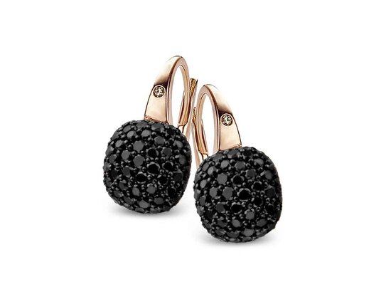 Bigli | Mini Sweety Earrings - Black diamond