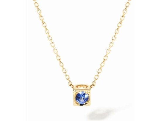 dinh van | Le Cube Saphir necklace