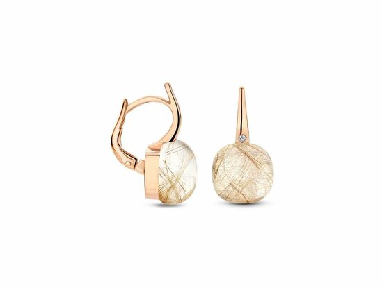 Bigli | Mini Sweety - Rutielkwarts met witte parelmoer