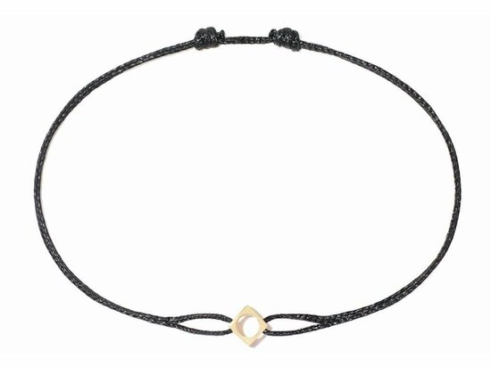 dinh van | Le Pav&eacute; small cord bracelet