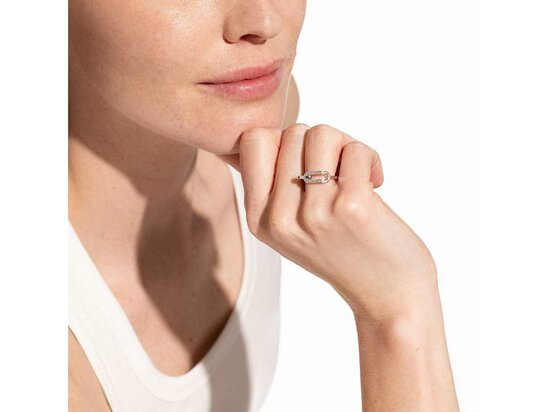 dinh van | Bague Maillon petit mod&egrave;le