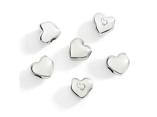 DoDo | Silver heart components