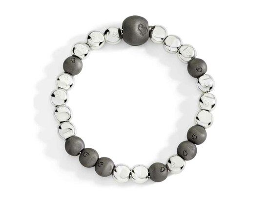 DoDo | Pepita bracelet in silver & titanium
