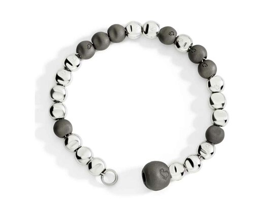 DoDo | Pepita bracelet in silver & titanium