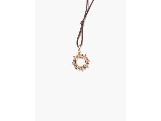 Tamara Comolli | Gypsy small Sun pendant - Candy