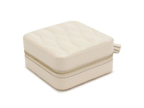 Wolf | Caroline Zip Travel Case - Ivory