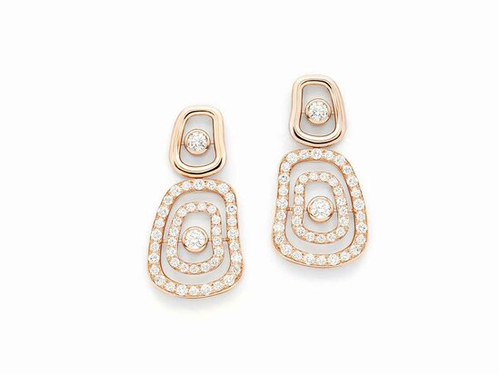 Mattioli | Puzzle diamonds earrings