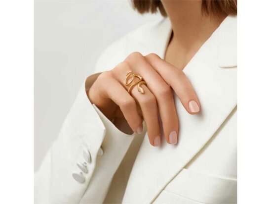 Ole Lynggaard | Snakes ring - Medium