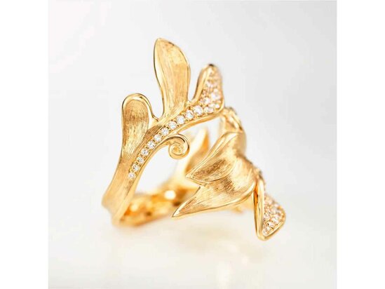 Ole Lynggaard | Forest ring pav&eacute;