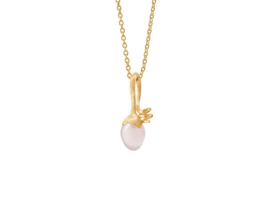Ole Lynggaard | Sprout Lotus - rose quartz