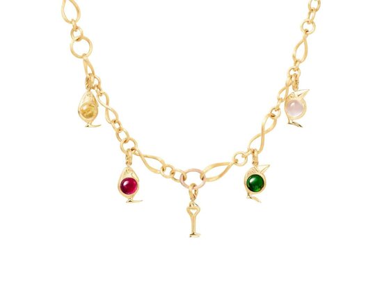 Ole Lynggaard | Bird Family Key charm