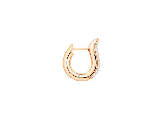 Tamara Comolli | Drop Hoops small Pav&eacute;