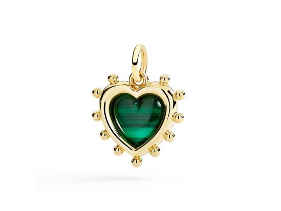 DoDo | Heart charm - Malachite