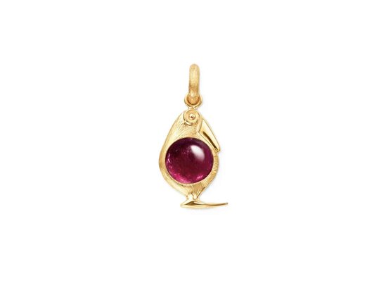 Ole Lynggaard | Bird Family charm - Tourmaline