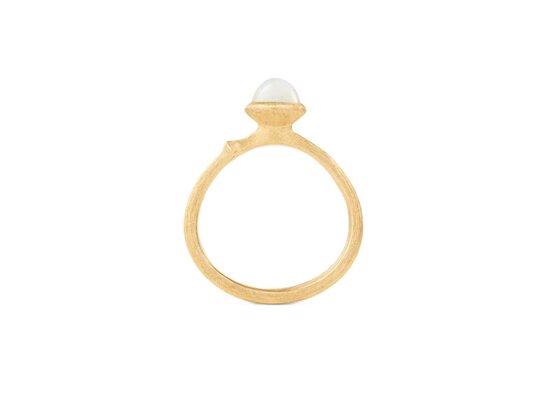 Ole Lynggaard | Lotus ring 0 - White moonstone