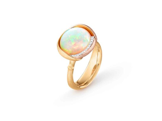 Ole Lynggaard | Lotus ring 3 - Opal