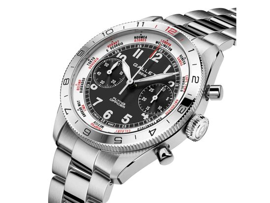 Gallet | Flying Officer Chronograph 40