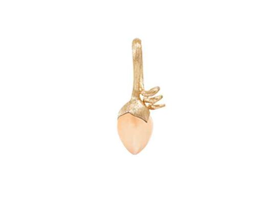 Ole Lynggaard | Pendant Sprout Lotus - Blush moon stone