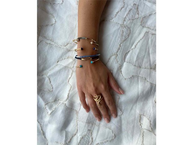 Ole Lynggaard | Bangle bracelet Nature - Diamond