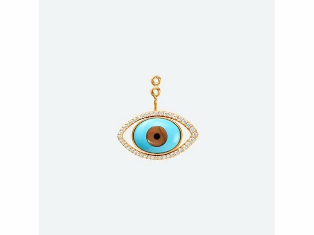 Ole Lynggaard | Lotus Pendant - evil eye