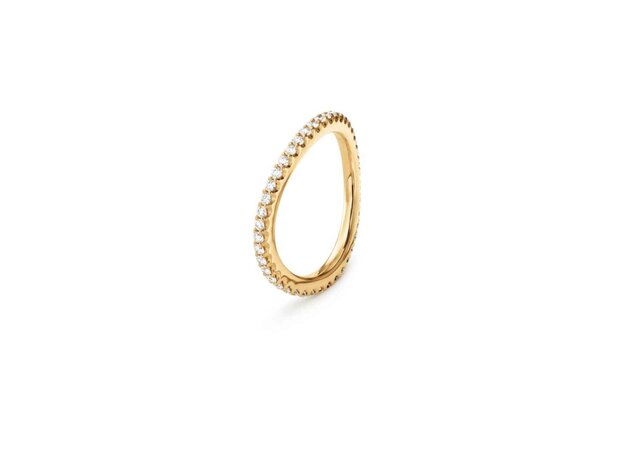 Ole Lynggaard | Love Band ring - Curved