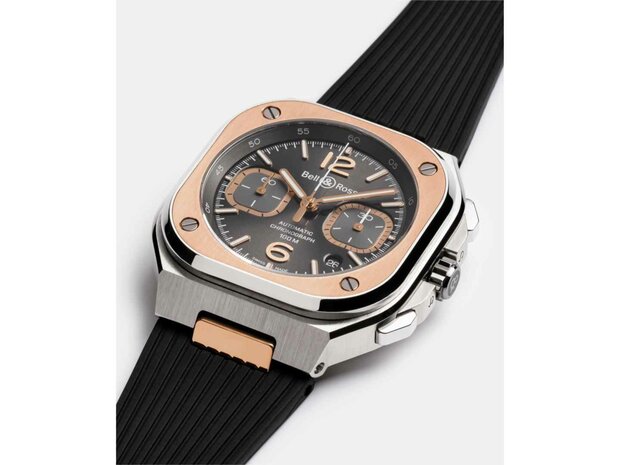 Bell&Ross | BR-05 Chrono Grey Steel & Gold