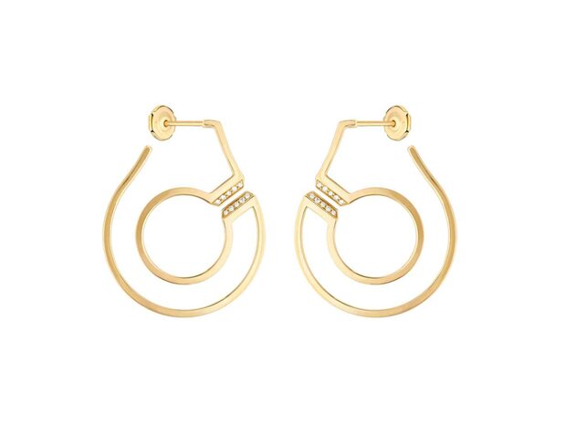 dinh van | Menottes dinh van hoop earrings - R27,5