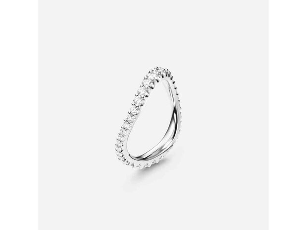 Ole Lynggaard | Love band ring wide curved