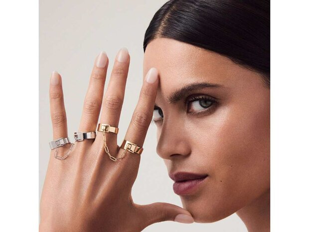 dinh van | Bague Double (Double Ring) dinh van x rabanne