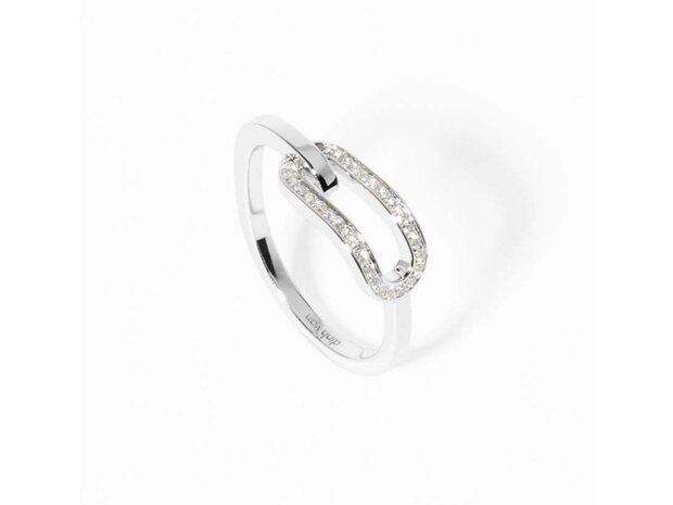 dinh van | Bague Maillon petit mod&egrave;le