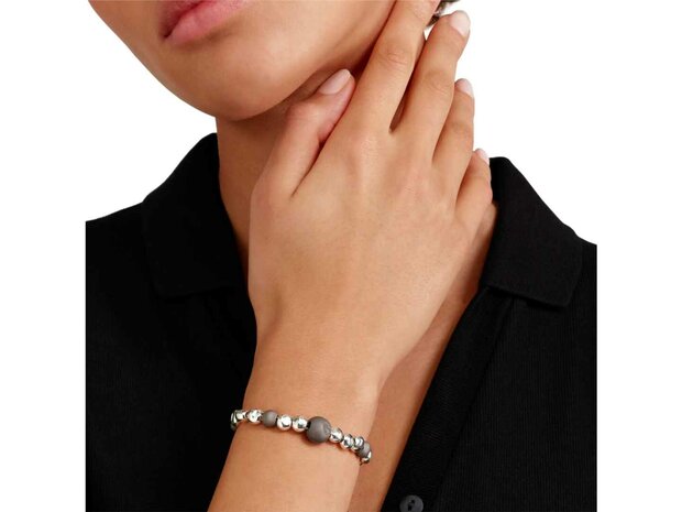 DoDo | Pepita bracelet in silver & titanium