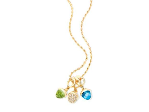 Tamara Comolli | Mikado Flamenco pendant - Peridot