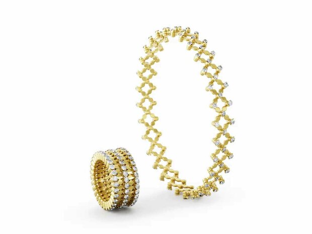 Serafino Consoli | Ring - Bracelet 5 rows