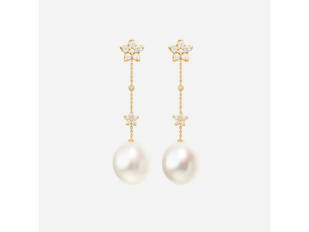 Ole Lynggaard | Shooting Stars pendants - South Sea pearl
