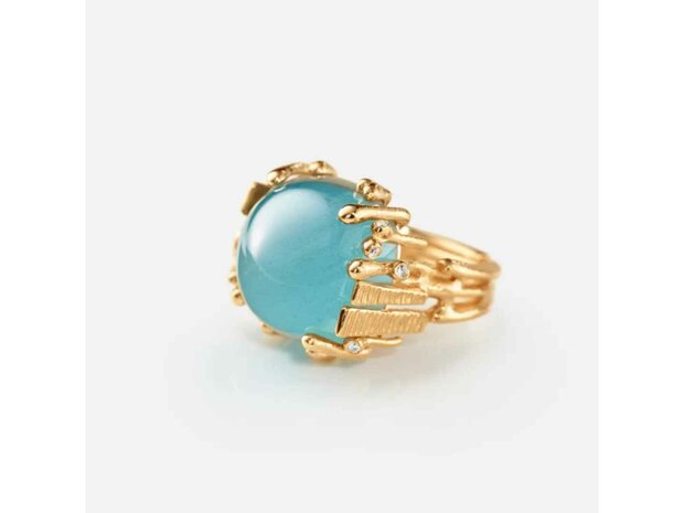 Ole Lynggaard | BoHo - Blue Aquamarine