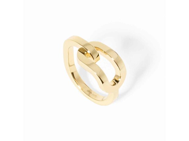 dinh van | Bague Maillon grand mod&egrave;le