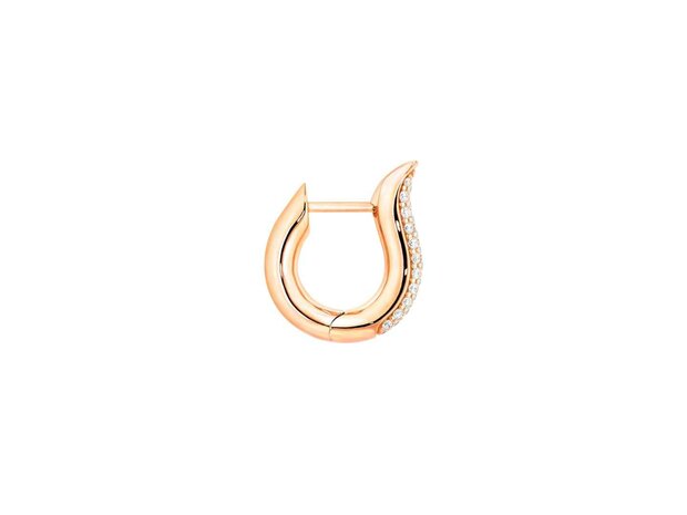 Tamara Comolli | Drop Hoops small Pav&eacute;