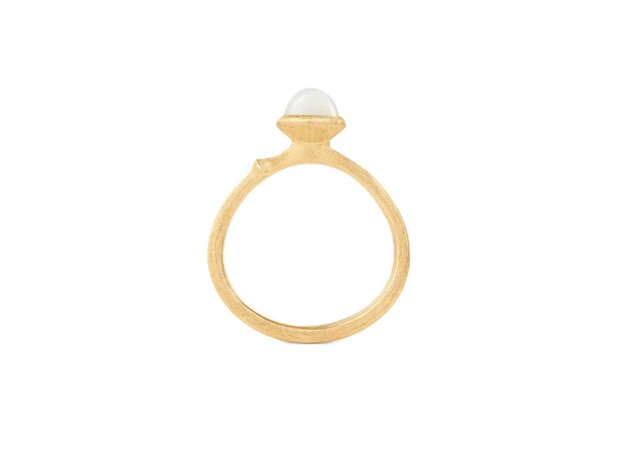 Ole Lynggaard | Lotus ring 0 - White moonstone