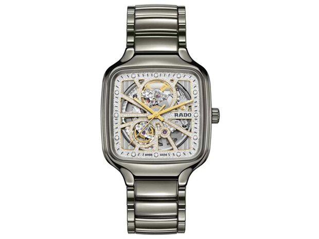 Rado | True Square Automatic Open Heart Sparkling