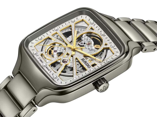 Rado | True Square Automatic Open Heart Sparkling