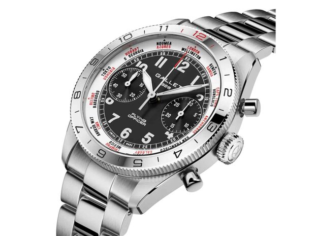 Gallet | Flying Officer Chronograph 40