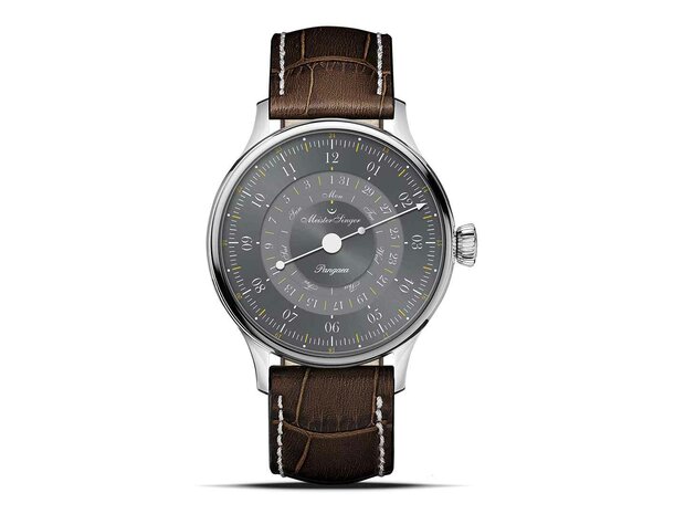 Meistersinger | Pangaea Day Date 365 Gray