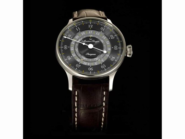 Meistersinger | Pangaea Day Date 365 Gray