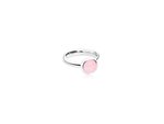 Tamara Comolli | Bouton ring Small - Pink Chalcedony