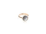 Tamara Comolli | Bouton ring large - Grey moonstone