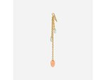 Ole Lynggaard | Young Fish Pendant - aquamarine, serpentine and blush moonstone