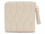 Wolf | Caroline Zip Travel Case - Ivory