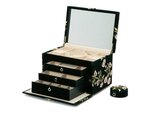 Wolf | Zoe Jewelry Box Large - Forest Green