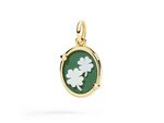 DoDo | Four-leaf clover cameo charm