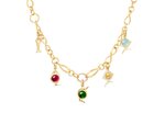 Ole Lynggaard | Bird Family charm - Green Tourmaline